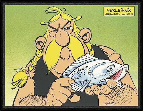Biller Antik Verleihnix Gallier Uderzo Asterix Obelix Plakat Kunstdruck Faks_Werbung 1074 von Biller Antik