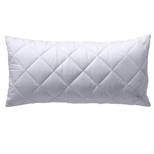 billerbeck Kopfkissen E22 Wash-Star - Faserkissen 40 x 80 cm - mittlerer Stützkraft – Bezug aus Baumwolle mit Reißverschluss – MAGICfill 95 - Hohlfaser, Weiß billerbeck Kopfkissen E22 Wash-Star - Faserkissen 40 x 80 cm - mittlerer Stützkraft – Bezug aus Baumwolle mit Reißverschluss – MAGICfill 95 - Hohlfaser, Weiß von Billerbeck