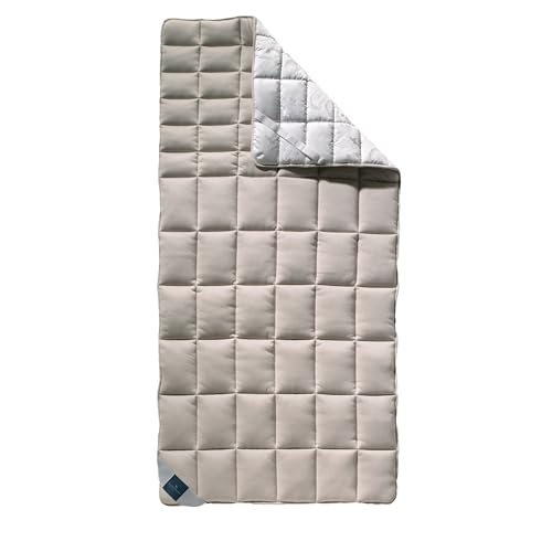 billerbeck Topper VITALANA - 140 x 200 cm - Matratzentopper mit Schafschurwolle - atmungsaktiver Matratzenschoner für Matratze und Boxspringbett von Billerbeck