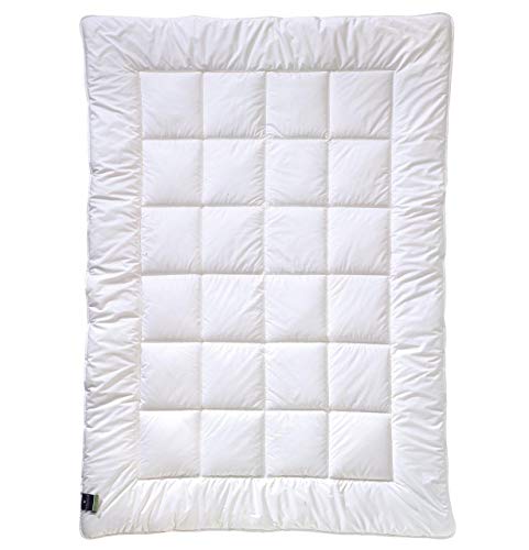 Billerbeck Bettdecke ALCANDO® – 155 x 200 cm – 4 Jahreszeiten Decke – weiche Faserdecke für das ganze Jahr von Billerbeck