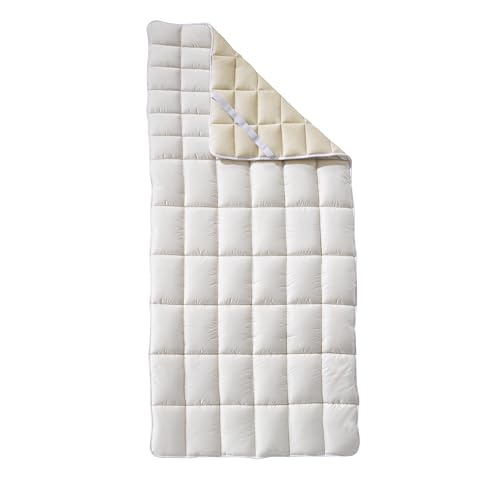 billerbeck Topper COSIDORM Nature - 180 x 200 cm – Matratzentopper - Matratzenschoner für Matratze und Boxspringbett – feuchtigkeitsregulierend von Billerbeck