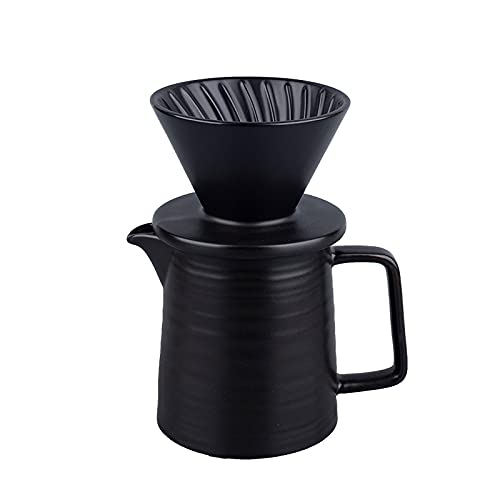 Billowvolve 500ml Porzellan Pour Over Kaffeebereiter mit Tasse Wiederverwendbar Kaffeekanne Handfilter Kaffee-Tropfer kaffeefilter Tropfkaffeemaschine Billowvolve 500ml Porzellan Pour Over Kaffeebereiter mit Tasse Wiederverwendbar Kaffeekanne Handfilter Kaffee-Tropfer kaffeefilter Tropfkaffeemaschine von Billowvolve