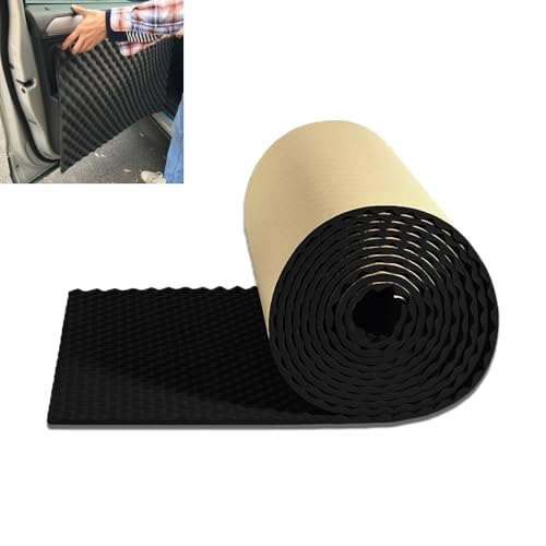 Dämmmatte Auto Schallschutzmatte 200cm X 50cm X 2cm Dämmung Isolierung Matte Schaumstoff Selbstklebend Mattenrolle ﻿ von Billowvolve
