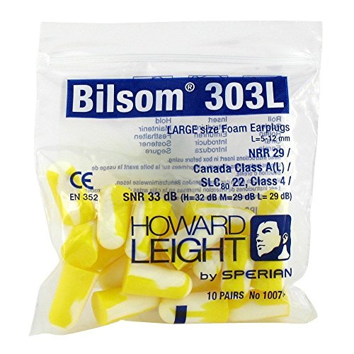 Bilsom 303L-10P Gehörschutzstöpsel Gelb,weiß von Bilsom