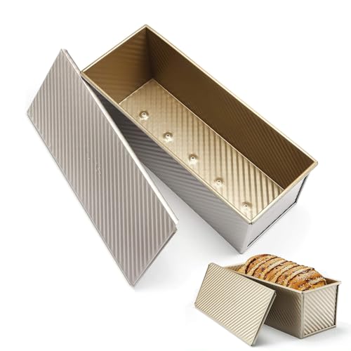 Biluer 1000g Toastbrot Backform Mit Deckel, Kastenform Kuchen Rechteckig Kuchenform Eckig Kastenform Brot Brotbackform Mit Deckel Toastbrot Backform Brotbackform Kasten-32x 12x 11cm Biluer 1000g Toastbrot Backform Mit Deckel, Kastenform Kuchen Rechteckig Kuchenform Eckig Kastenform Brot Brotbackform Mit Deckel Toastbrot Backform Brotbackform Kasten-32x 12x 11cm von Biluer