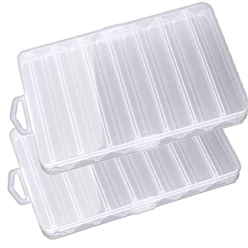 Angelkoffer,Biluer 2PCS Doppelseitige Köderbox Angelbox Lure Box Wasserdicht Angelzubehör für Angelköder Angelhaken Angelgewichte 14 Fächer Angelkoffer,Biluer 2PCS Doppelseitige Köderbox Angelbox Lure Box Wasserdicht Angelzubehör für Angelköder Angelhaken Angelgewichte 14 Fächer von Biluer