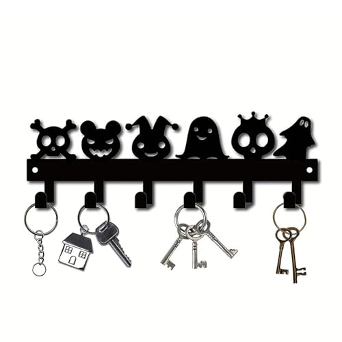 Biluer Hakenleiste Selbstklebend, Schlüsselbrett Schlüsselbrett Magnetisch Schlüsselbrett Schwarz Schlüsselhalter Halloween Schlüsselhaken Biluer Hakenleiste Selbstklebend, Schlüsselbrett Schlüsselbrett Magnetisch Schlüsselbrett Schwarz Schlüsselhalter Halloween Schlüsselhaken von Biluer