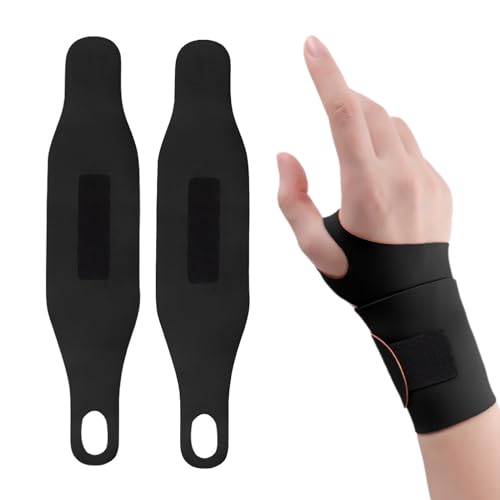 Biluer Handgelenk Bandagen, 2 PCS Handgelenkstütze Bandage Handgelenk Handbandage Handgelenk Handgelenk Bandagen Gym Geeignet Für Sport Und Fitness,Hausarbeit (Schwarz) Biluer Handgelenk Bandagen, 2 PCS Handgelenkstütze Bandage Handgelenk Handbandage Handgelenk Handgelenk Bandagen Gym Geeignet Für Sport Und Fitness,Hausarbeit (Schwarz) von Biluer