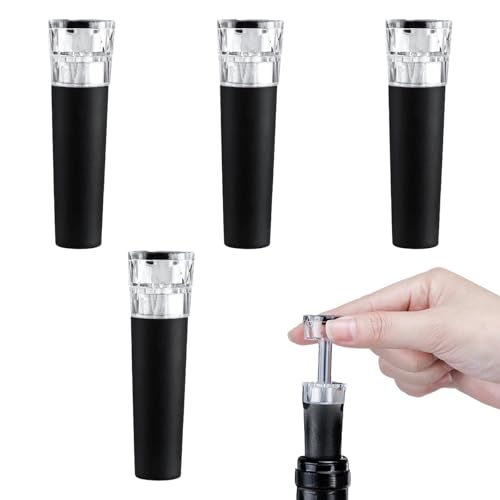 Sektverschluss,Biluer 4 PCS Flaschenverschluss Sektflaschenverschluss Flaschenverschluss Bierflaschen Verschlussstopfen Weinflaschenverschluss Weinverschluss Flaschenverschluss Universal von Biluer