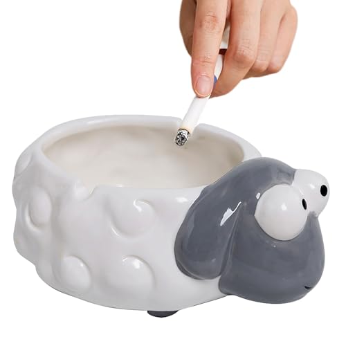 Biluer Aschenbecher Für Draußen, Taschenaschenbecher Aschenbecher Mit Deckel Für Draußen, Keramik Windaschenbecher Biluer Aschenbecher Für Draußen, Taschenaschenbecher Aschenbecher Mit Deckel Für Draußen, Keramik Windaschenbecher von Biluer