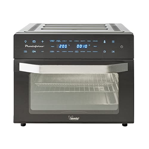 bimar B301 Digitaler Backofen 30 Liter Elektronische Fritteuse Funktion Luftfritteuse Innenwände, Touchscreen Bildschirm, niedrige Temperatur, 18 voreingestellte Programme bimar B301 Digitaler Backofen 30 Liter Elektronische Fritteuse Funktion Luftfritteuse Innenwände, Touchscreen Bildschirm, niedrige Temperatur, 18 voreingestellte Programme von Bimar