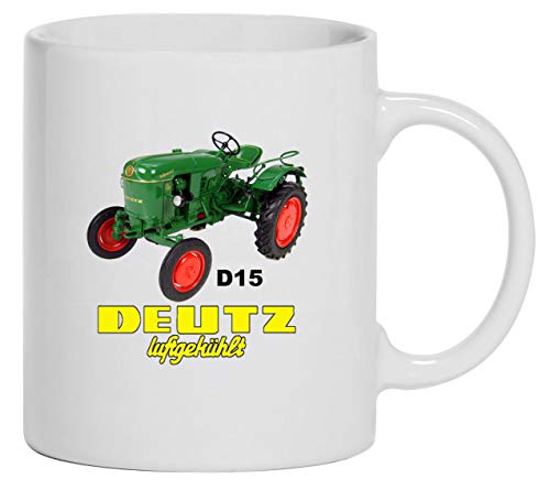 Deutz Luftgekühlt D 15 Tasse Kaffeebecher Keramik, 330 ml Inhalt | Weiß Deutz Luftgekühlt D 15 Tasse Kaffeebecher Keramik, 330 ml Inhalt | Weiß von Bimaxx