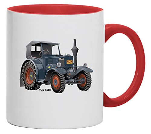 Kaffee Tasse Lanz Bulldog 8506 | weiß/rot Kaffee Tasse Lanz Bulldog 8506 | weiß/rot von Bimaxx
