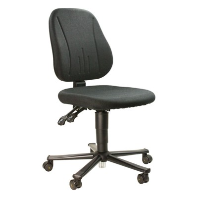 Arbeitsstuhl TopTec 2 mit Rollen, ESD, blau von Bimos