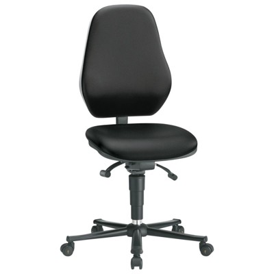 Drehstuhl Basic 2 mit Rollen, ESD, Kunstleder, Synchrontechnik von Bimos