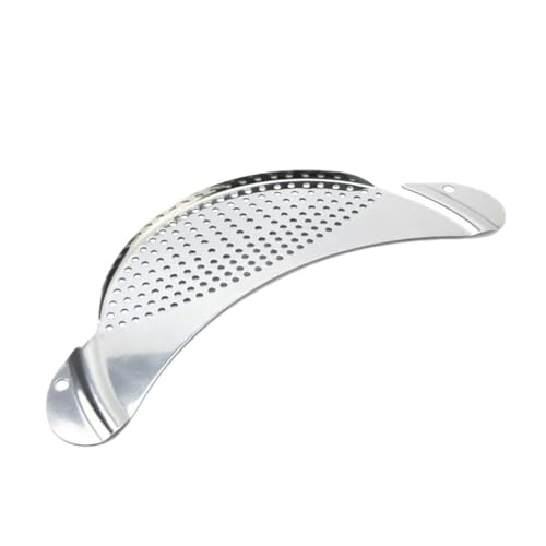 Nudelsieb,Topfsieb Edelstahl Abtropfen Sieb Universal Pfannensieb HalbmondföRmiger Küchensieb Half Moon Pan Strainer für Spaghetti Nudeln Fett Gemüse Passform Nudelsieb,Topfsieb Edelstahl Abtropfen Sieb Universal Pfannensieb HalbmondföRmiger Küchensieb Half Moon Pan Strainer für Spaghetti Nudeln Fett Gemüse Passform von BinPhorm