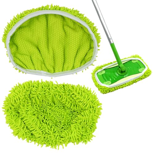 2-Stück für Swiffer Feuchte Bodentücher Wischmopp Bodenwischer Wet Nass Wischmopp Bezug Haushalt Feuchte Feucht Mopp Wet Nasswischer Tücher Starterset Bezug Bodenreinigung Bodenputzmittel Wischlappen von BinXiaoQin