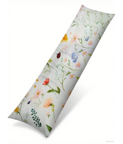 Seitenschläferkissen 180 x 50 cm 1er Set Einfach Weich Samt Body Pillow Kissenbezüge, mit Reißverschluss Beige Muster langes Kissen Seitenschläfer, Beidseitiger Druck Side Sleeper Pillow B1-472 Seitenschläferkissen 180 x 50 cm 1er Set Einfach Weich Samt Body Pillow Kissenbezüge, mit Reißverschluss Beige Muster langes Kissen Seitenschläfer, Beidseitiger Druck Side Sleeper Pillow B1-472 von Binaoung