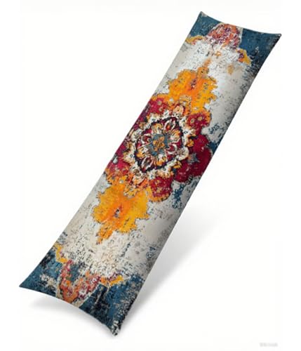 Seitenschläferkissen 180 x 50 cm 1er Set Modern Samt Body Pillow Kissenbezüge, mit Unsichtbarem Reißverschluss Boho Muster langes Kissen Seitenschläfer, Beidseitiger Druck Side Sleeper Pillow B1-480 Seitenschläferkissen 180 x 50 cm 1er Set Modern Samt Body Pillow Kissenbezüge, mit Unsichtbarem Reißverschluss Boho Muster langes Kissen Seitenschläfer, Beidseitiger Druck Side Sleeper Pillow B1-480 von Binaoung