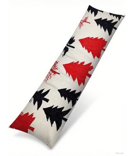 Seitenschläferkissen 180 x 50 cm 1er Set Weihnachten Weich Samt Body Pillow Kissenbezüge, mit Reißverschluss Baum Muster langes Kissen Seitenschläfer, Beidseitiger Druck Side Sleeper Pillow B1-204 Seitenschläferkissen 180 x 50 cm 1er Set Weihnachten Weich Samt Body Pillow Kissenbezüge, mit Reißverschluss Baum Muster langes Kissen Seitenschläfer, Beidseitiger Druck Side Sleeper Pillow B1-204 von Binaoung