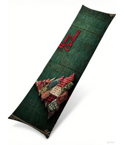 Seitenschläferkissen Bezug 40 x 120 cm Grün Kissenbezug Weihnachten Muster Side Sleeper Pillow Case, Doppelseitig Drucken Samt Body Pillow Langes Kissen Seitenschläfer Schwangerschafts kissen B1-463 Seitenschläferkissen Bezug 40 x 120 cm Grün Kissenbezug Weihnachten Muster Side Sleeper Pillow Case, Doppelseitig Drucken Samt Body Pillow Langes Kissen Seitenschläfer Schwangerschafts kissen B1-463 von Binaoung