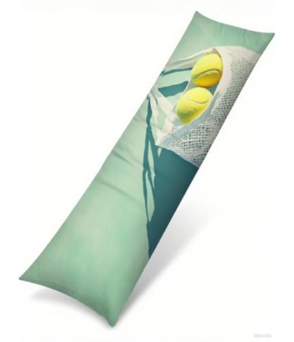 Seitenschläferkissen Bezug 40 x 140 cm Salbei Kissenbezug Einfach Muster Side Sleeper Pillow Case, Doppelseitig Drucken Samt Body Pillow Langes Kissen Seitenschläfer Schwangerschafts Kissen B1-277 von Binaoung