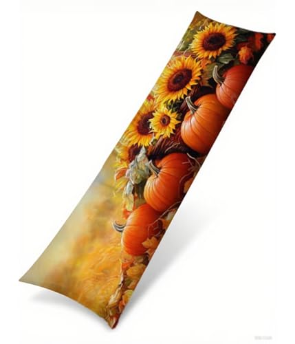 Seitenschläferkissen Bezug 40 x 145 cm Herbst Kissenbezug Ländlich Muster Side Sleeper Pillow Case, Doppelseitig Drucken Samt Body Pillow Langes Kissen Seitenschläfer Schwangerschafts kissen B1-439 Seitenschläferkissen Bezug 40 x 145 cm Herbst Kissenbezug Ländlich Muster Side Sleeper Pillow Case, Doppelseitig Drucken Samt Body Pillow Langes Kissen Seitenschläfer Schwangerschafts kissen B1-439 von Binaoung