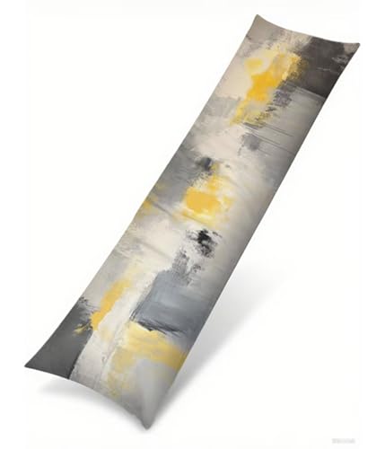 Seitenschläferkissen Bezug 50 x 135 cm Grau Kissenbezug Abstrakt Muster Side Sleeper Pillow Case, Doppelseitig Drucken Samt Body Pillow Langes Kissen Seitenschläfer Schwangerschafts Kissen B1-77 Seitenschläferkissen Bezug 50 x 135 cm Grau Kissenbezug Abstrakt Muster Side Sleeper Pillow Case, Doppelseitig Drucken Samt Body Pillow Langes Kissen Seitenschläfer Schwangerschafts Kissen B1-77 von Binaoung