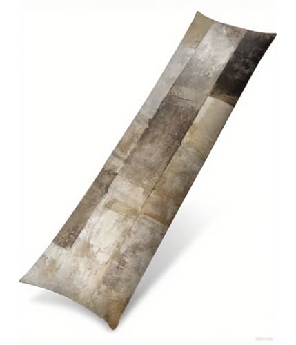 Seitenschläferkissen Bezug 50 x 135 cm Grau Kissenbezug Abstrakt Muster Side Sleeper Pillow Case, Doppelseitig Drucken Samt Body Pillow Langes Kissen Seitenschläfer Schwangerschafts kissen B1-527 Seitenschläferkissen Bezug 50 x 135 cm Grau Kissenbezug Abstrakt Muster Side Sleeper Pillow Case, Doppelseitig Drucken Samt Body Pillow Langes Kissen Seitenschläfer Schwangerschafts kissen B1-527 von Binaoung