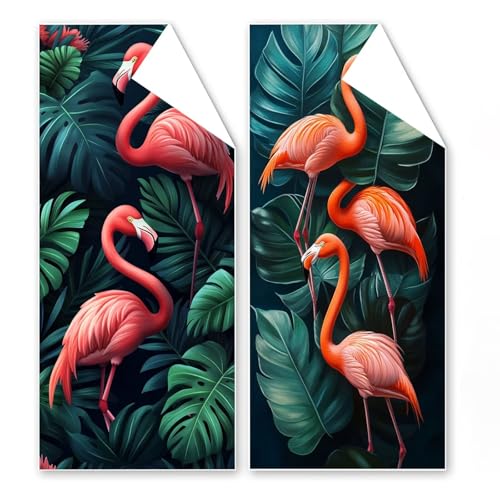 Strandtuch Mikrofaser Handtuch 90x180 cm, 2er Set Blattflamingo Strandtuch, Schnell Trocknendes Microfaser Handtücher, Leichtes, Sandfreies Stranddecke für Reise Urlaub Schwimmen , mit Tasche G1-11 Strandtuch Mikrofaser Handtuch 90x180 cm, 2er Set Blattflamingo Strandtuch, Schnell Trocknendes Microfaser Handtücher, Leichtes, Sandfreies Stranddecke für Reise Urlaub Schwimmen , mit Tasche G1-11 von Binaoung