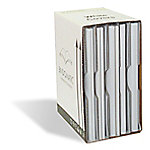 Bindomatic Aquarelle Einbanddeckel DIN A4 Papier 6 mm Weiß Pack 160 Stück von Bindomatic