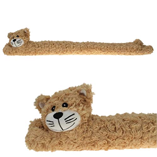2er Set Zugluftstopper für Fenster oder Türen vermindert Wärmeverlust 90 cm von E-Com24 (Katze) von Bindulin
