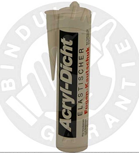 Acryl-Dicht 310ml Kartusche weiss (weiss 310ml) von Bindulin