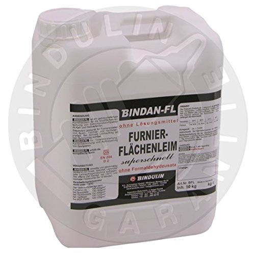 Bindan-FL Flächenleim inkl. Pinsel und Leimspachtel (10 kg) von Bindulin