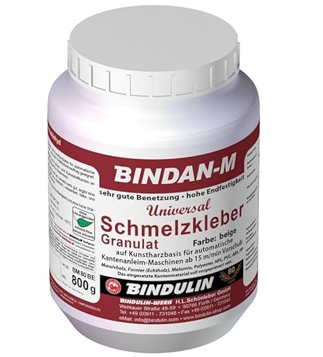 Bindan-M Schmelzkleber (Schmelzkleber 800 gr beige) von Bindulin