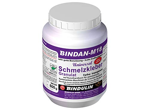Bindan-M Schmelzkleber (Schmelzkleber transparent 600 gr) von Bindulin