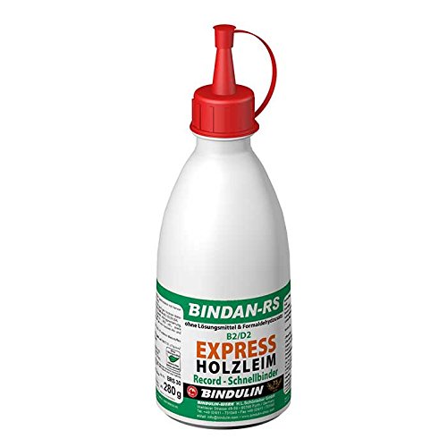 Bindan-RS Leim-Express 280 g Flasche SB inkl. 1 Leimspachtel von Bindulin