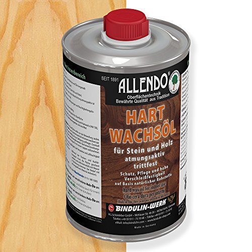 Bindulin Allendo Hartwachsöl farblos/neutral (1 l) von Bindulin