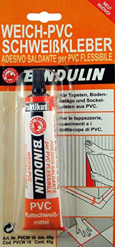 Bindulin Weich-PVC Schweißkleber 45g PVC Kleber von Bindulin