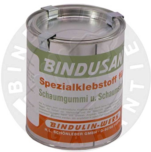 Bindusan Dose Schaumgummi-Kleber inkl.1 Pinsel zum Auftragen von E-Com24 (700 Gramm) von Bindulin