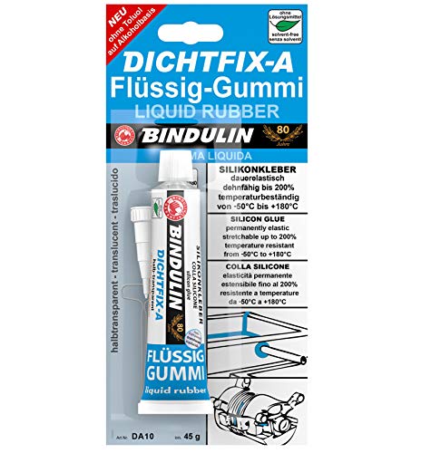 Dichtfix-A (Alkohol) 90 gr. Tube SB (DICHTFIX Flüssig-Gummi) von Bindulin