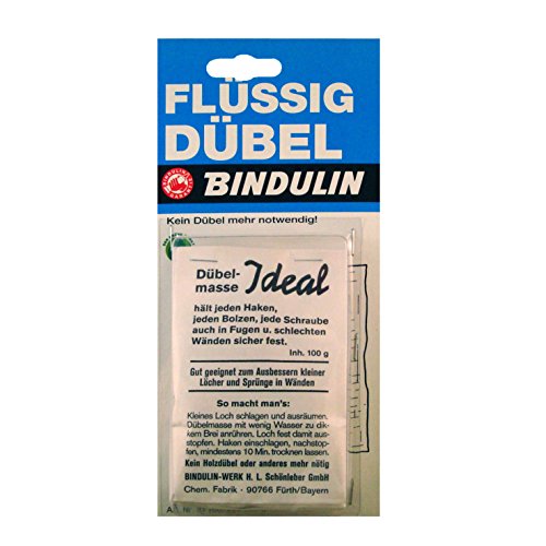 Dübel Fix Flüssigdübel Füll-, Fixier-, Reparaturmasse von Bindulin