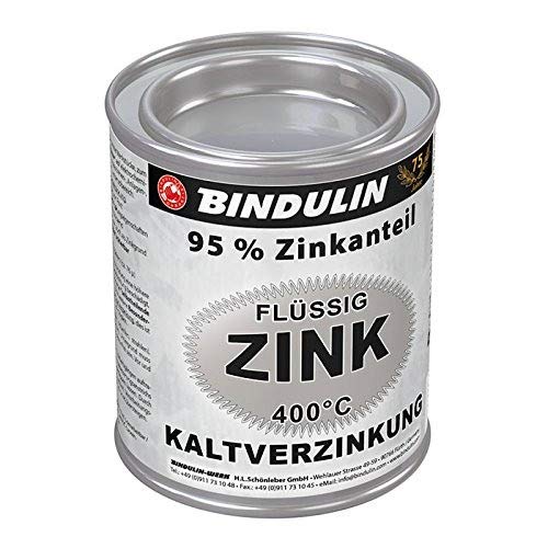 Flüssig-Zink 125 ml Dose Farbe: silber von Bindulin