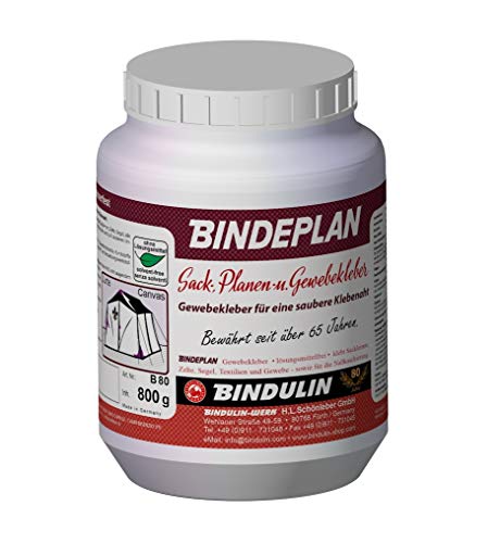 Gewebekleber auf Naturkautschuk-Basis (800 Gramm) von Bindulin
