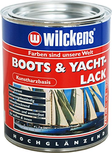 Kunstharzlack (Boots & Yachtlack inkl. Pinsel zum Auftragen (750 ml) von Bindulin