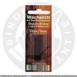 Möbel-Korrektur Wachskitt-Stange (teak) von Bindulin