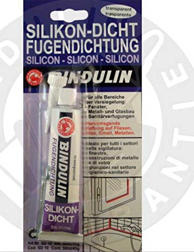 Silikon-Dicht 45 ml Tube SB (grau) von Bindulin