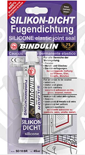 Silikon-Dicht 45 ml Tube braun von Bindulin