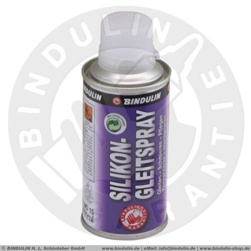 Silikon-Gleitspray 150 ml Spraydose Silikon-Gleitspray 150 ml Spraydose von Bindulin