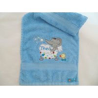 Kinderhandtuch Personalisierbar Mit Namen Und Motiv von BinesZauberwerkstatt